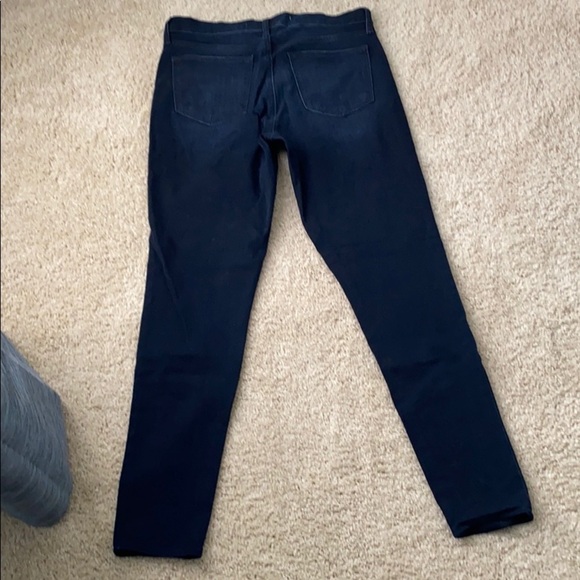 Super skinny high rise dark GAP jean size 30R - Picture 2 of 3